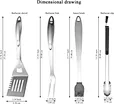 Grill Tools Set